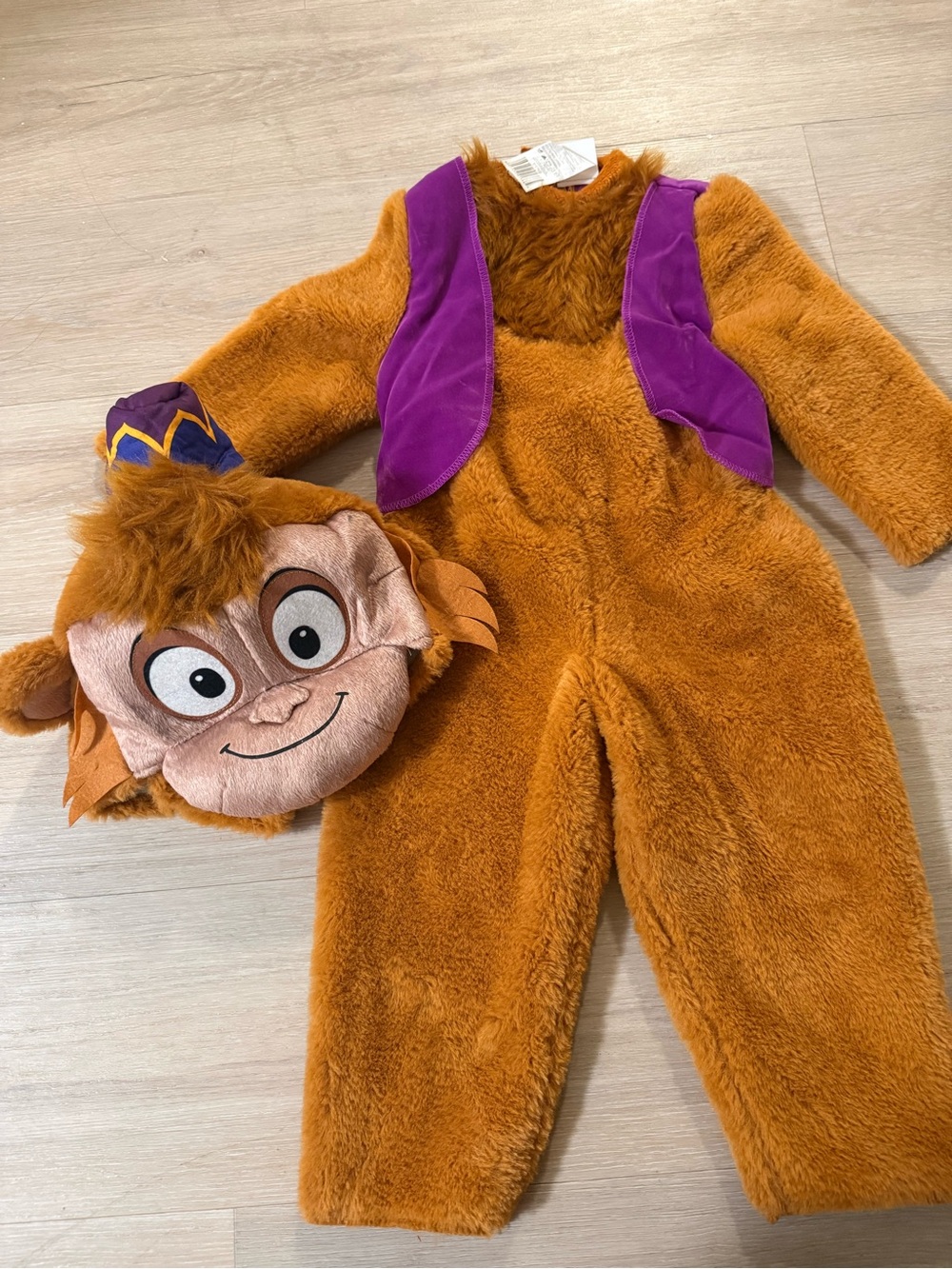 Disney Aladdin Toddler Abu Deluxe Costume *Read description!*